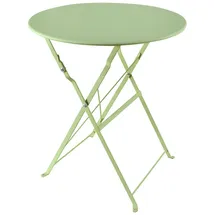Hti-Living Gartentisch Basil rund 55 x 55 x 68 cm Grün