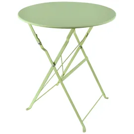 Hti-Living Gartentisch Basil rund 55 x 55 x 68 cm Grün