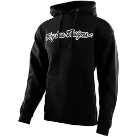 Troy Lee Designs Hoodie Schwarz/Weiß S