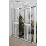 Vitavia Doppelschiebetürset Helena Athena 119 x 176 cm 3 mm Sicherheitsglas