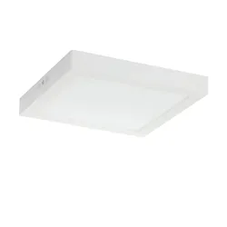 LED-Deckenleuchte, eckig, weiß matt   ́groß ́ , weiß , Maße (cm): B: 30 H: 3,8