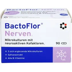BACTOFLOR Nerven Hartkapseln 90 St.