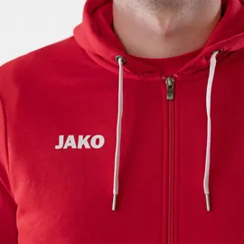 Jako Kapuzenjacke Base rot, 4XL