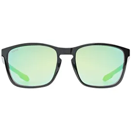Uvex Lgl 52 Sonnenbrille - Black - Mirror Green/CAT3