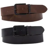 Levi's Herren Wendegurt Reversible aus Leder-85
