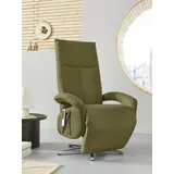 sit&more TV-Sessel SIT & MORE "Tycoon mit Kopfteilverstellung und 360 Drehfunktion", grün (olive), B:74cm H:112cm T:82cm, 98%Polyester, 2%Polyamid, Sessel, wahlweise manuell oder elektrischer Funktion, auch mit Akku (kabellos)