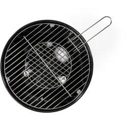 Tragbarer Holzkohlegrill BSMT mit robustem Stahlrahmen und praktischem Design