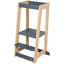 roba Lernturm 54 x 88 x 43,5 cm Holz anthrazit