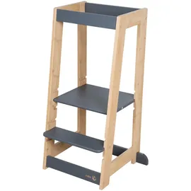 roba Lernturm 54 x 88 x 43,5 cm Holz anthrazit