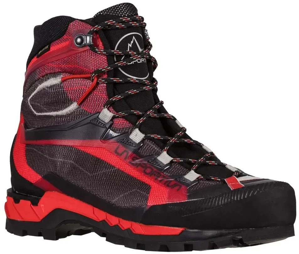 La Sportiva Wanderschuhe Trango Tech GTX (Hochtouren-Bergwandern, wasserdicht) schwarz/rot Herren
