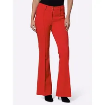 Heine Bauchweg-Hose normal rot 50