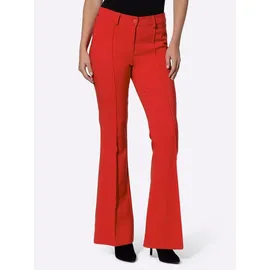 Heine Bauchweg-Hose normal rot 50