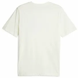 Puma Herren Kurzarm-T-Shirt Puma Ess+ Weiß - 2XL