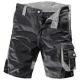 BULLSTAR Arbeitsshort »WORXTAR«, Polyester/Baumwolle, schwarz/grau