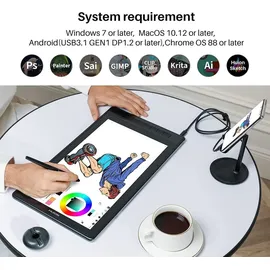 Huion Kamvas Pro 16 2.5K GRAFISK TABLET