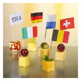 Papstar 500 Deko-Picker 8 cm Italien"