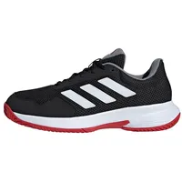 Adidas Unisex Court Spec 2 Tennis Shoes Tennisschuhe, Core Black/Cloud White/Scarlet, 45 1/3 EU