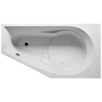Riho Yukon Eck-Badewanne, mit Air-System, Einbau, 1-Sitzer, 160x90x48cm, 175