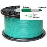 genisys Viking iMow ® kompatibles Sicherheits Kabel + XTREME SAFE-PROTECTION Ummantelung - Mähroboter Begrenzung Schutz Draht - Kabelrolle - Ø3,8mm, Länge: