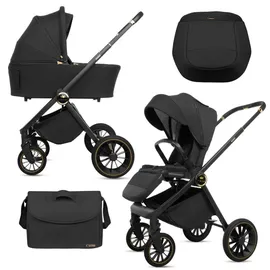 Babylux Kinderwagen 2in1 Schwarz