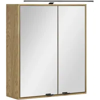 Gradel CLEVELAND 99,60 x 110,50 x 40,00 cm braun / Eiche lackiert matt