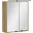 Gradel CLEVELAND 99,60 x 110,50 x 40,00 cm braun / Eiche lackiert matt