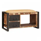vidaXL Sitzbank Mehrfarbig 80 x 35 x 40 cm