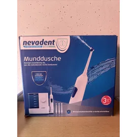 Nevadent® Munddusche NMD 3.7 E10 weiß + 2x Aufsätze