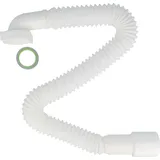 tecuro flexibler Spülen-Ablaufschlauch 850 mm Weiß