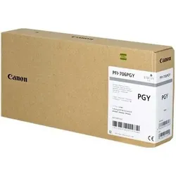 Canon PFI-706 PGY Druckerpatrone 1 Stück(e) Original Hohe (XL-) Ausbeute Foto grau