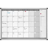 Magnetoplan Monatsplaner 920 x 625 mm Grau