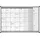 Magnetoplan Monatsplaner 90 x 60 cm Weiß