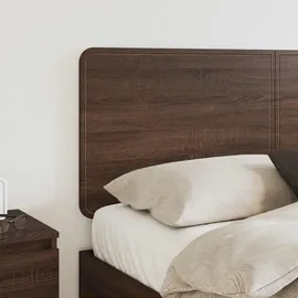 vidaXL Kopfteil Braun Eichen-Optik Holzwerkstoff