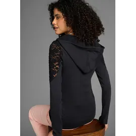 KangaROOS Kapuzenshirt Hoodie Schwarz 40/42