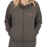 Fox International Reißverschlusspullover Braun XL