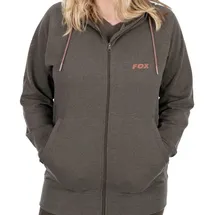 Fox International Reißverschlusspullover Braun XL