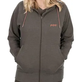 Fox International Reißverschlusspullover Braun XL
