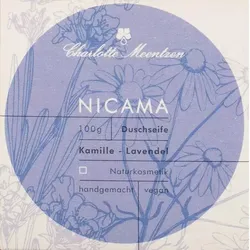 Charlotte Meentzen Nicama Duschseife Kamille-Lavendel Seife 100 g 