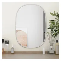 VidaXL Wandspiegel Silbern 50x35 cm