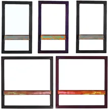 SIT Möbel Wandregal Riverboat 75 x 25 x 75 cm Bunt