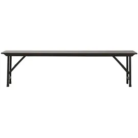 House Doctor Sitzbank Party Schwarz 180 x 36 x 45 cm