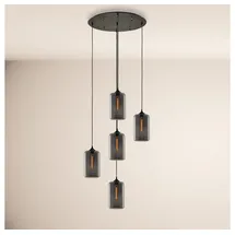 s.luce Cruet Mehrfach-Pendelleuchte Glas 3 oder 5-flammig