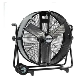 Stier Trommelventilator fahrbar 330W Ø600mm