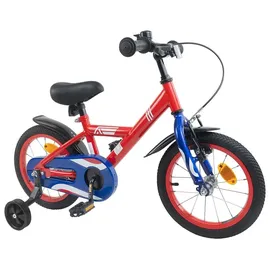 vidaXL Kinderfahrrad 14 Zoll rot