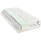 f.a.n. Schlafkomfort Medicare Top Tonnentaschenfederkernmatratze 160x200cm 27 cm H3 hoch - Weiß