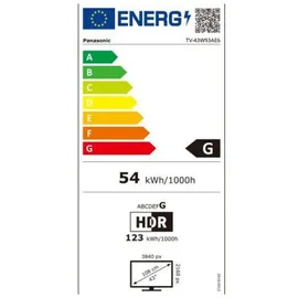 Panasonic TV-43W93AE6 43" LED 4K Fire TV W93A