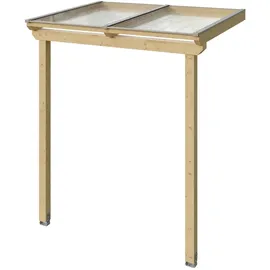 SKANHOLZ Vordach Anklam 2 220 x 174 cm beige