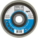 Lukas Polierteller P6PT D.125 mm Bohrungs-D.22,23 mm P 150 medium