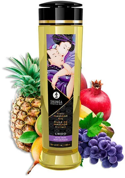 SHUNGA - EROTISCHES MASSAGEÖL LIBIDO 240 ML
