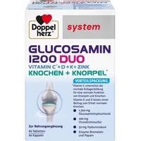 Doppelherz System Glucosamin 1200 Duo Tabletten 60 St. + Kapseln 60 St.